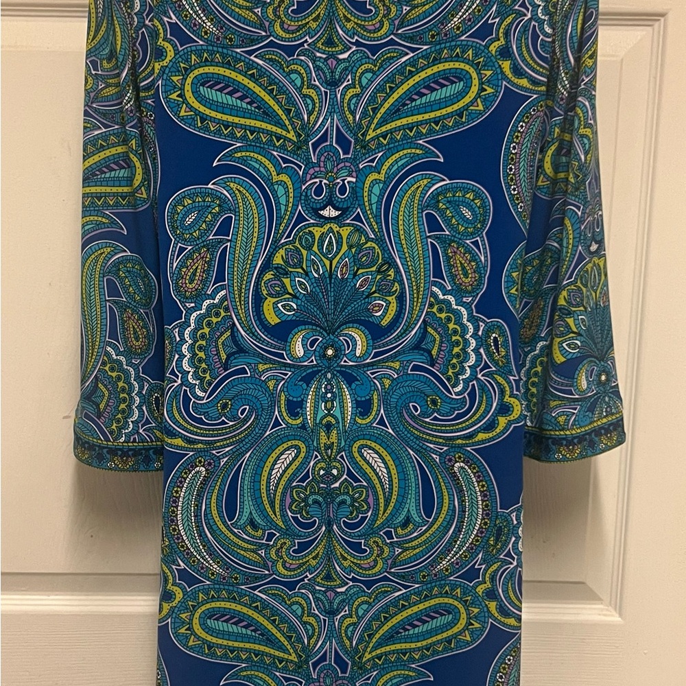 Laundry by Shelli Segal Paisley Sheath Dress - Picture 6 of 10